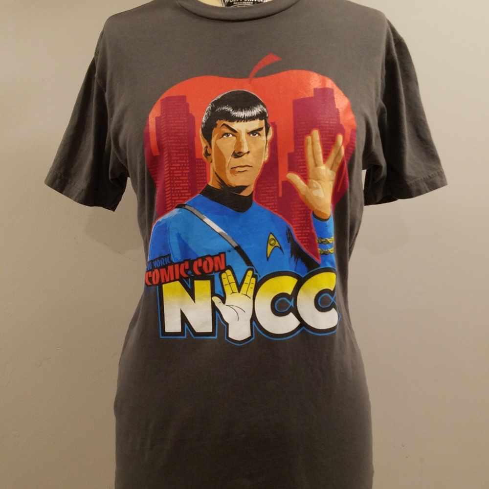Star Trek Mr. Spock NY Comic Con 2017 T Shirt